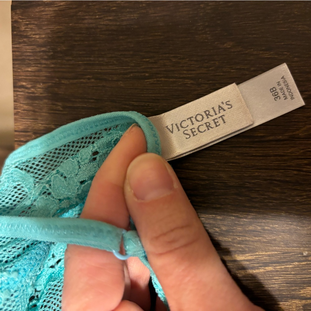 Victoria’s Secret Blue Lace Nightie 36B - Picture 3 of 5